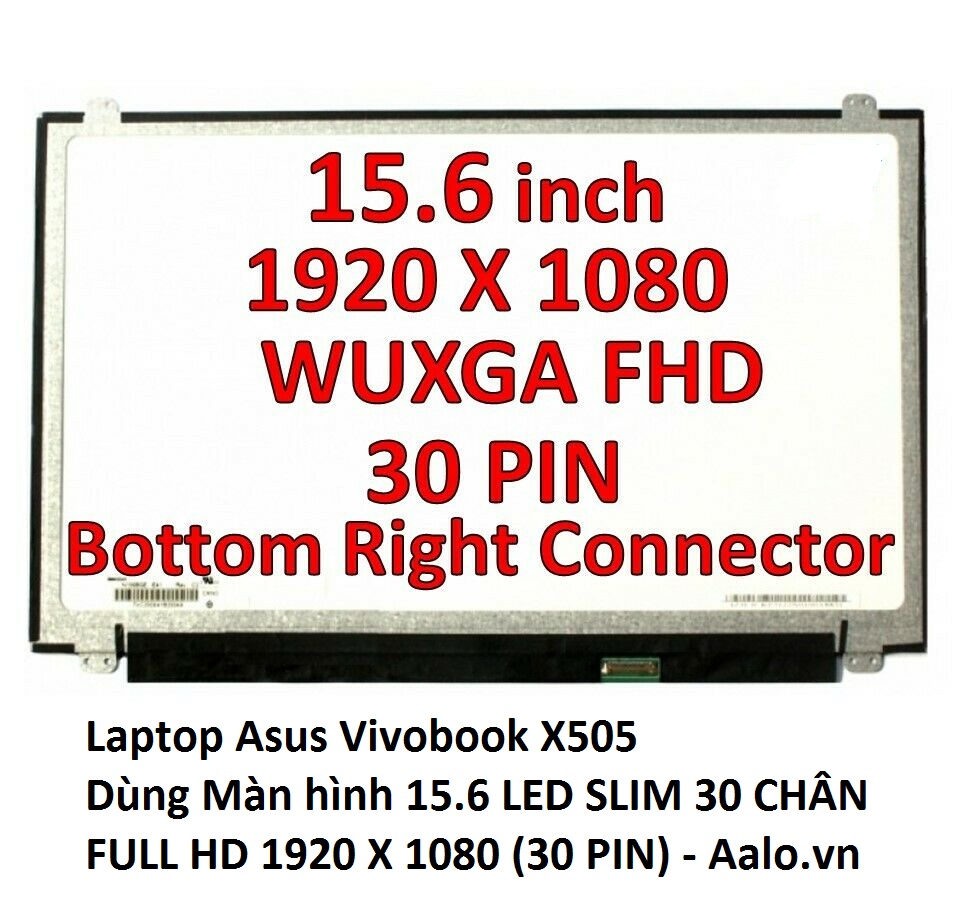 Màn hình laptop Asus Vivobook X505 - Aalo.vn