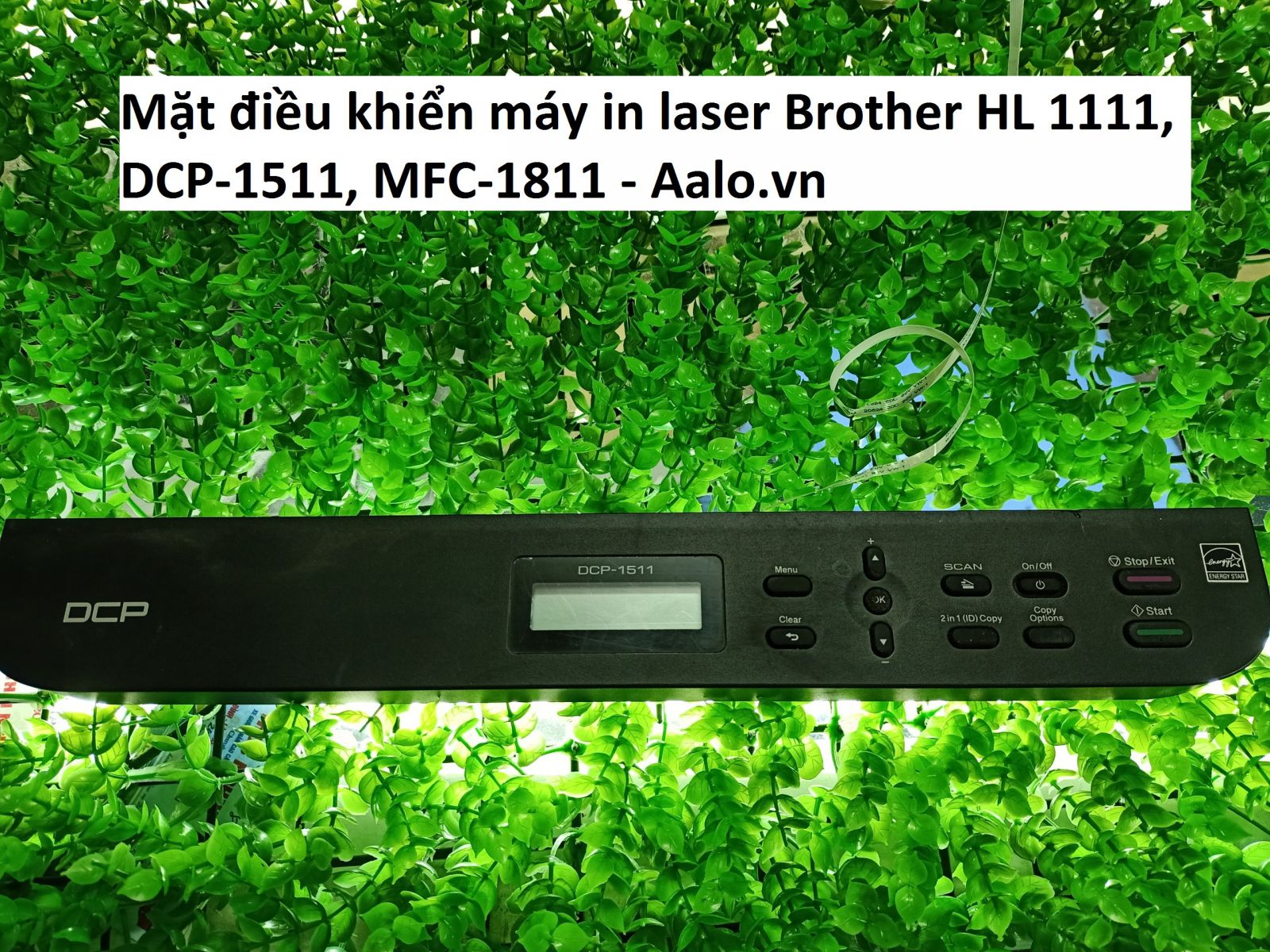 Mặt điều khiển máy in laser Brother HL 1111, DCP-1511, MFC-1811 - Aalo.vn