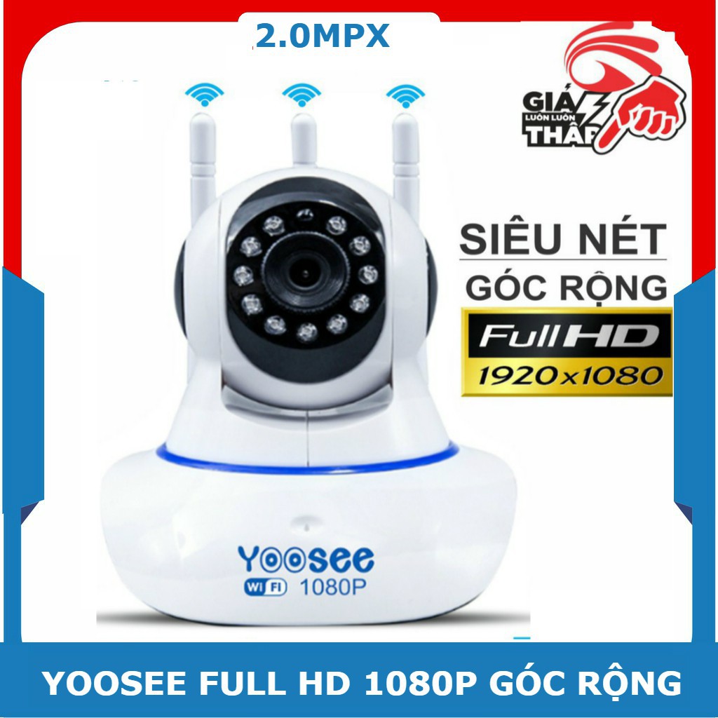  Camera APP YOOSEE FULL HD 1080 góc rộng - aalo.vn