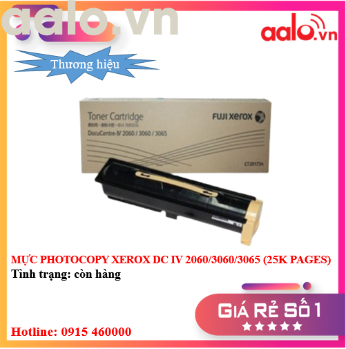 MỰC PHOTOCOPY XEROX DC IV 2060/3060/3065 (25K PAGES) THƯƠNG HIỆU - AALO.VN