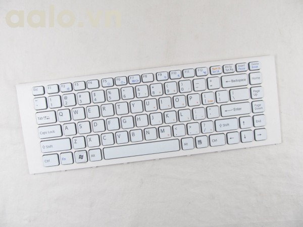 Bàn phím laptop SonyVAIO VPCEA VPC-EA VPC-EA2AFJ VPC-EA2JFX VPC-EA2SGX Keyboard US white - keyboard Sony
