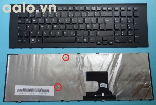 Bàn phím laptop SonyVPCEL3S1E VPCEL2S1E VPCEL2S1E/B VPCEL4Z1E - keyboard Sony