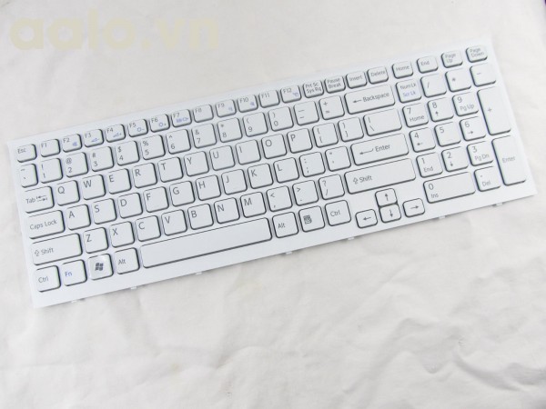 Bàn phím laptop Sony Vaio VPC-EB White Laptop Keyboard US PCG-71311M 71312M Frame- keyboard Sony