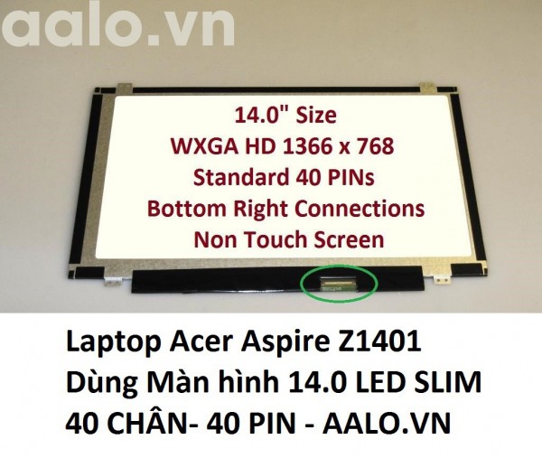 Màn hình laptop Acer Aspire Z1401