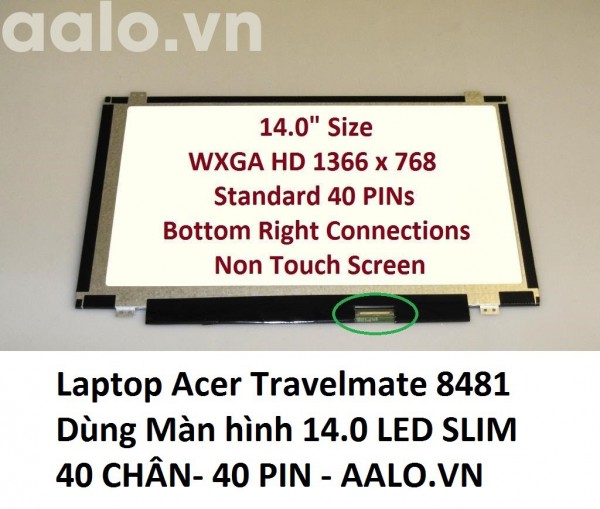 Màn hình laptop Acer Travelmate 8481