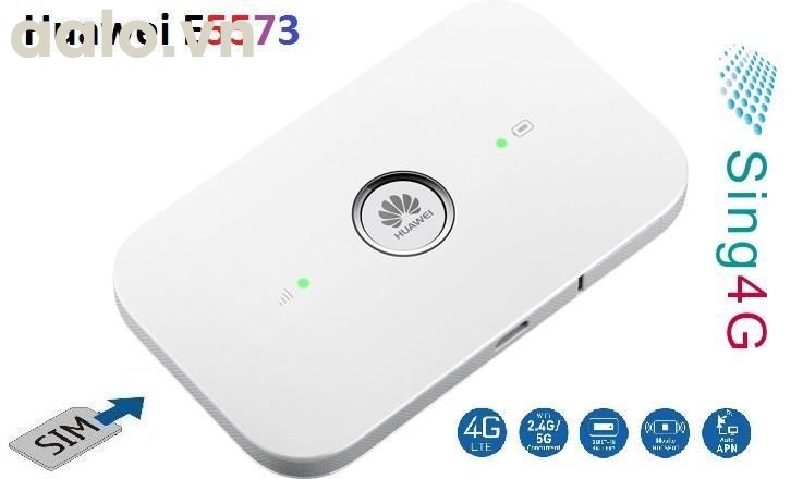 Bộ phát wifi di động 4G đa mạng Huawei E5573  