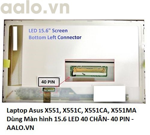 Màn hình laptop Asus X551, X551C, X551CA, X551MA 