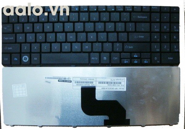Bàn phím Laptop Acer GATEWAY NV52 NV58 - Keyboard Acer