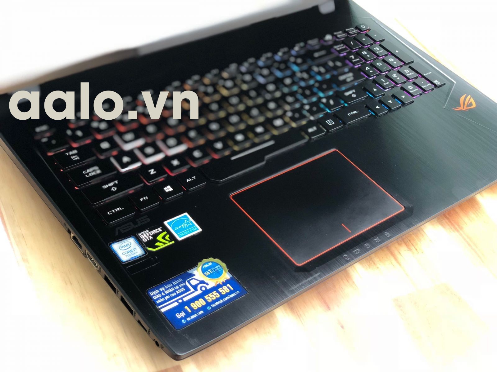 Laptop Asus ROG GL553VD/ core i7-7700hq/ VAG: GTX1050