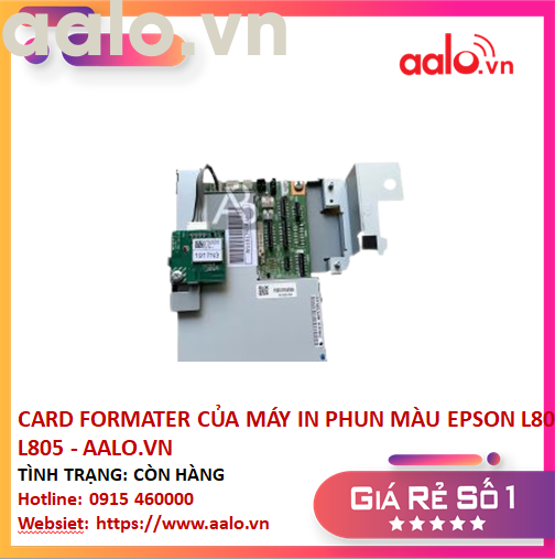 CARD FORMATER CỦA MÁY IN PHUN MÀU EPSON L800 L805 - AALO.VN