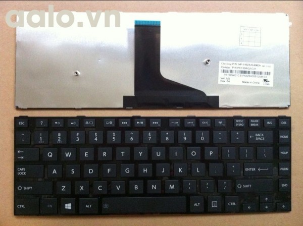 Bàn phím laptop TOSHIBA L40A,C40A, L45A, S40A - Keyboard TOSHIBA