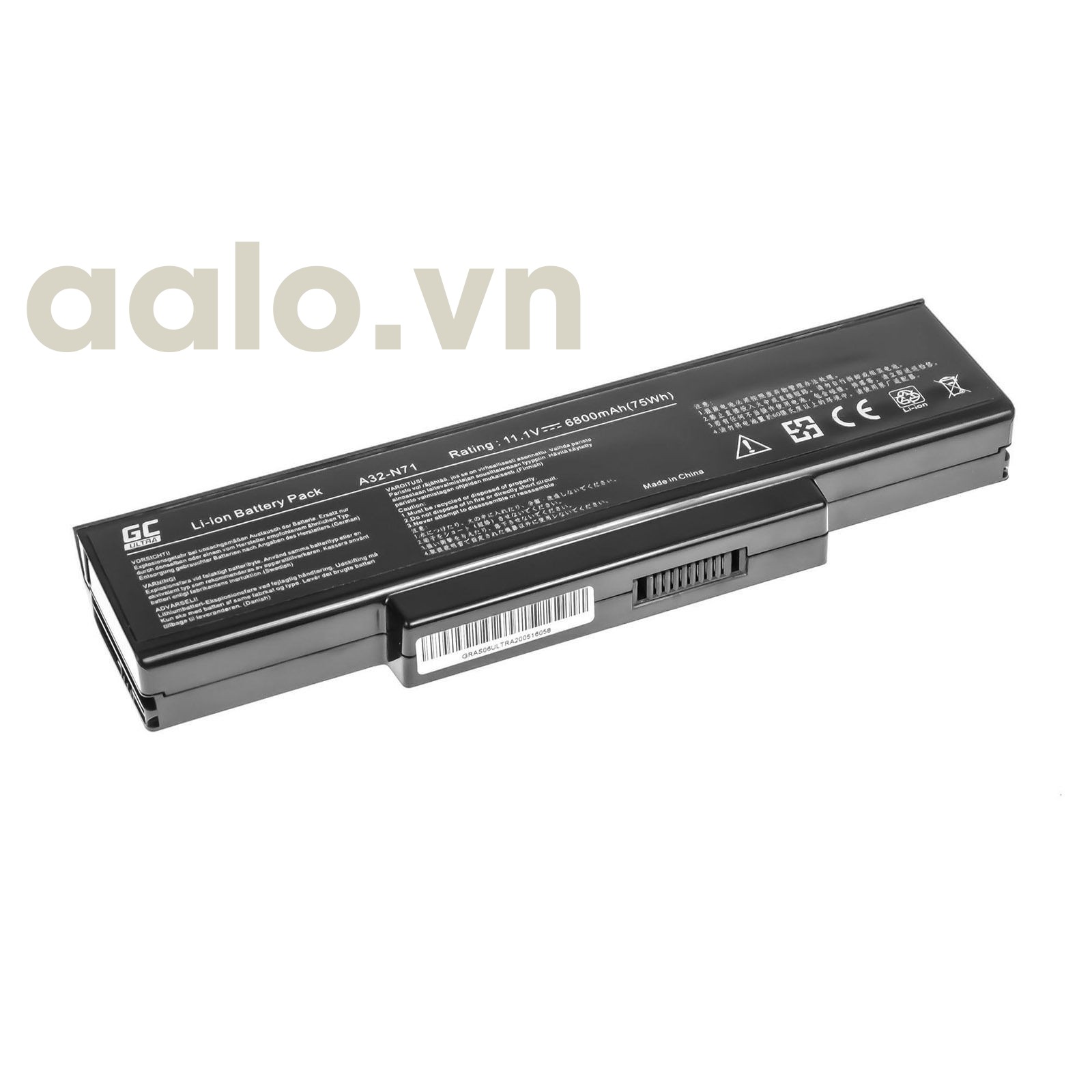 Pin Laptop Asus K72 - Battery Asus