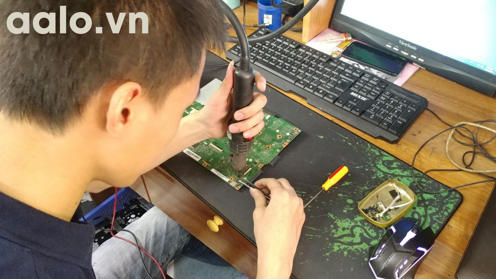 Sửa laptop acer aspire m3-581 m5-481 lỗi bàn phím-aalo.vn