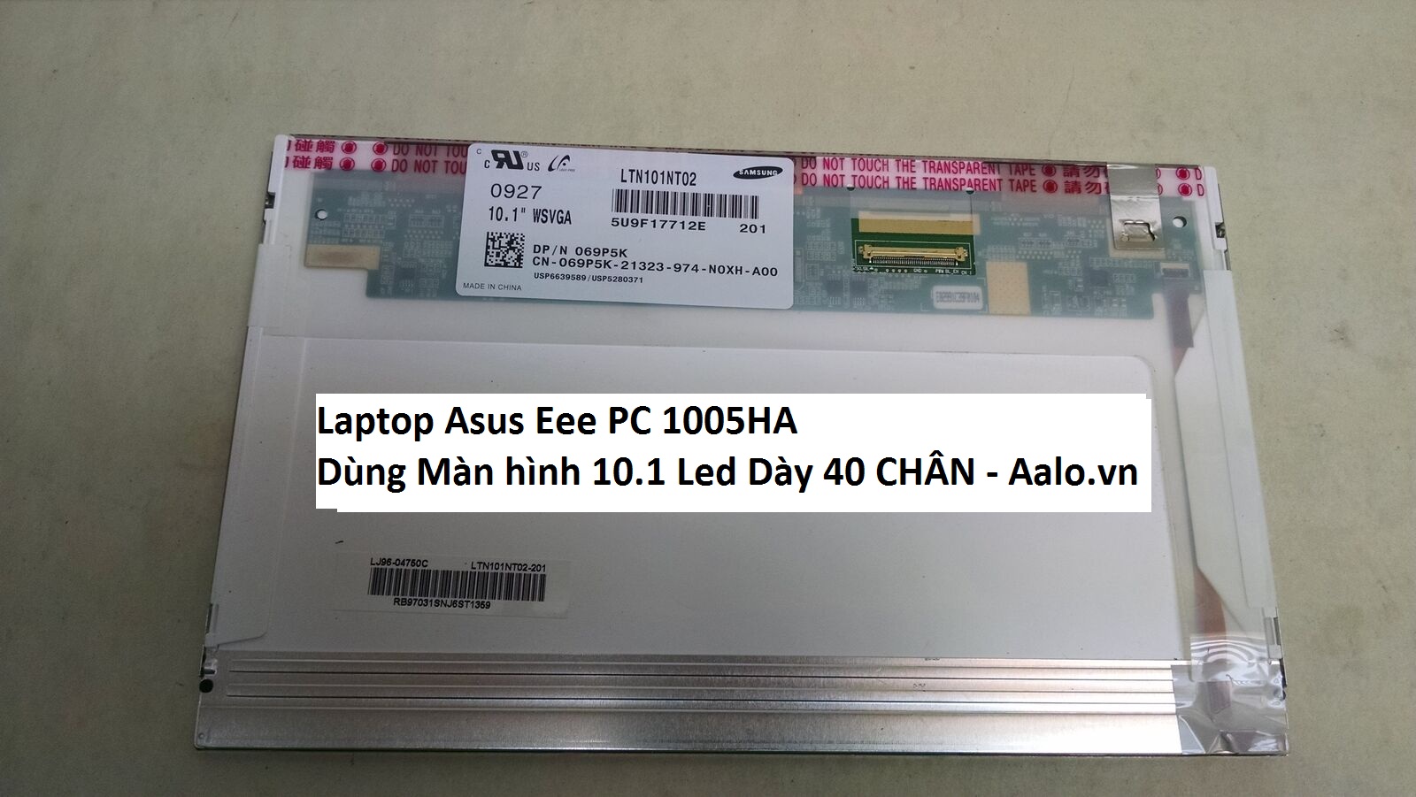 Màn hình Laptop Asus Eee PC 1005HA - Aalo.vn