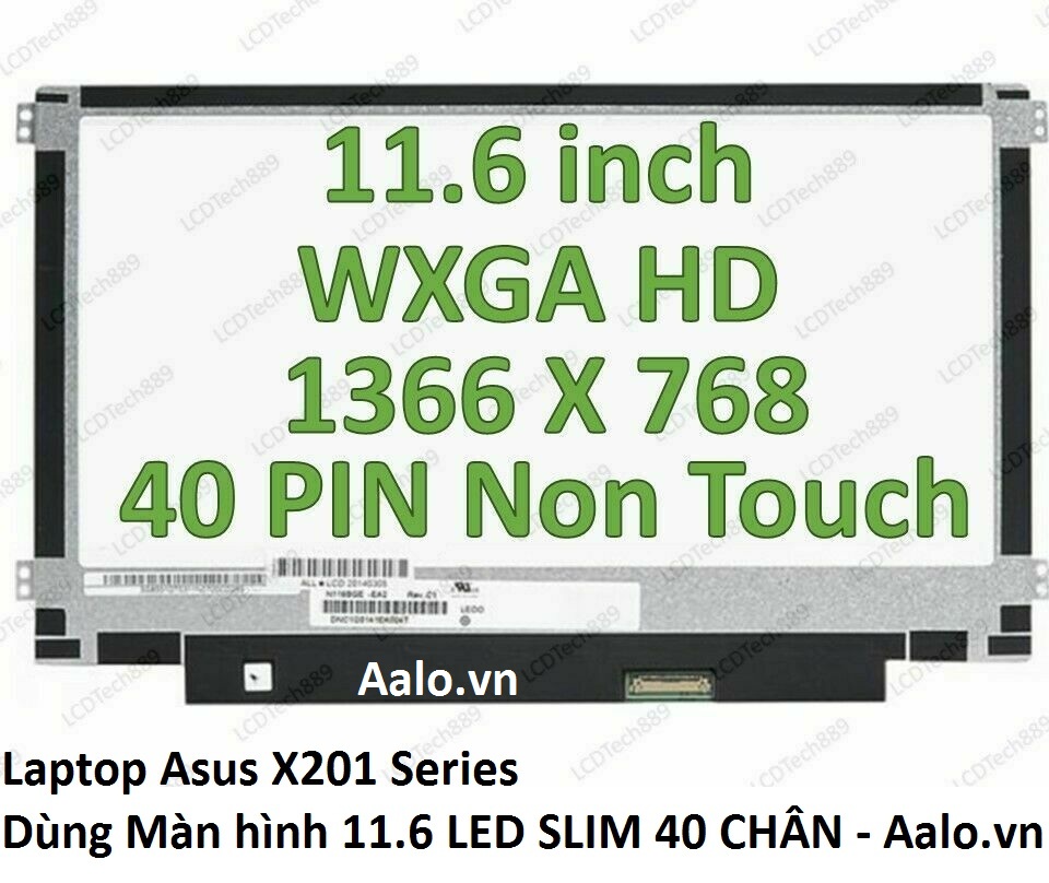 Màn hình Laptop Asus X201 Series - Aalo.vn