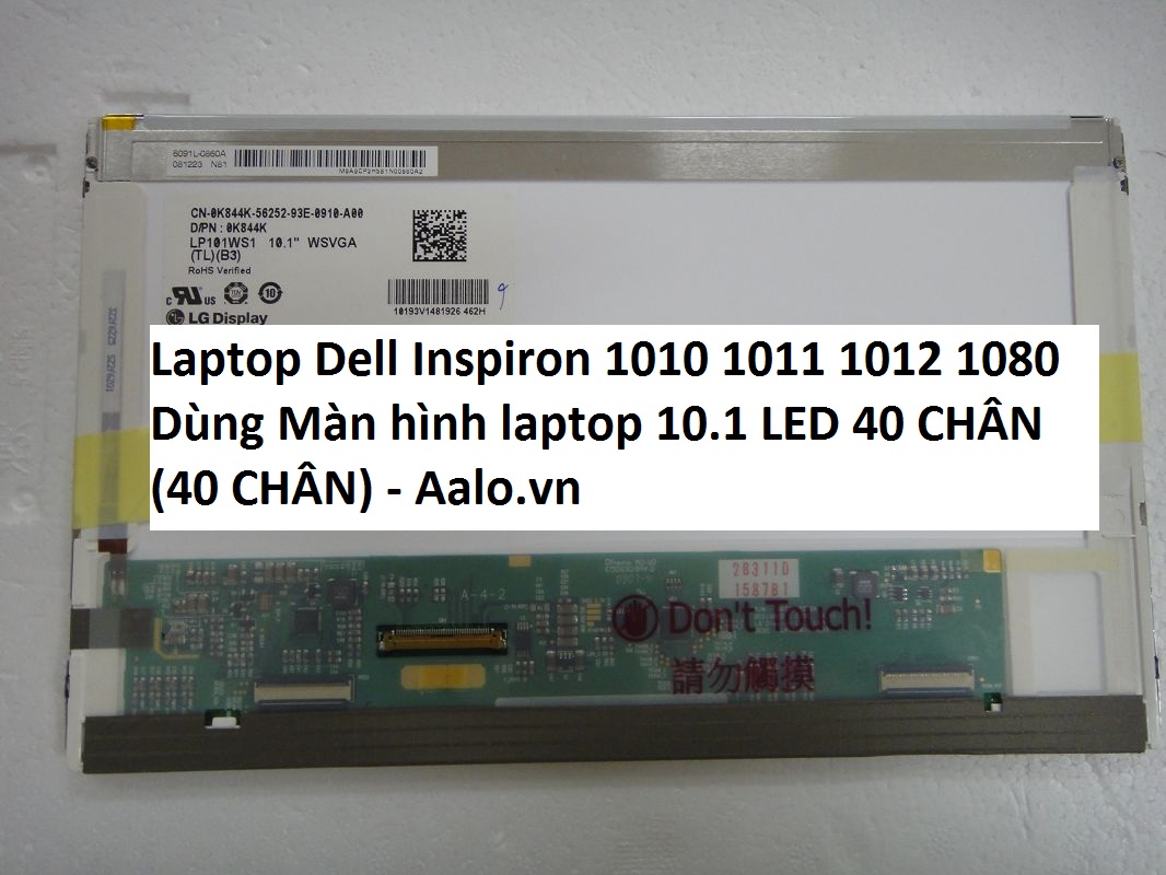 Màn hình Laptop Dell Inspiron 1010 1011 1012 1080 - Aalo.vn