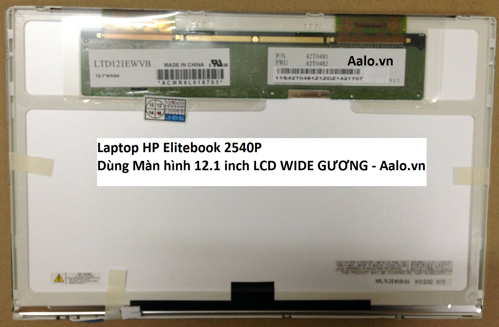 Màn hình Laptop HP Elitebook 2540P - Aalo.vn