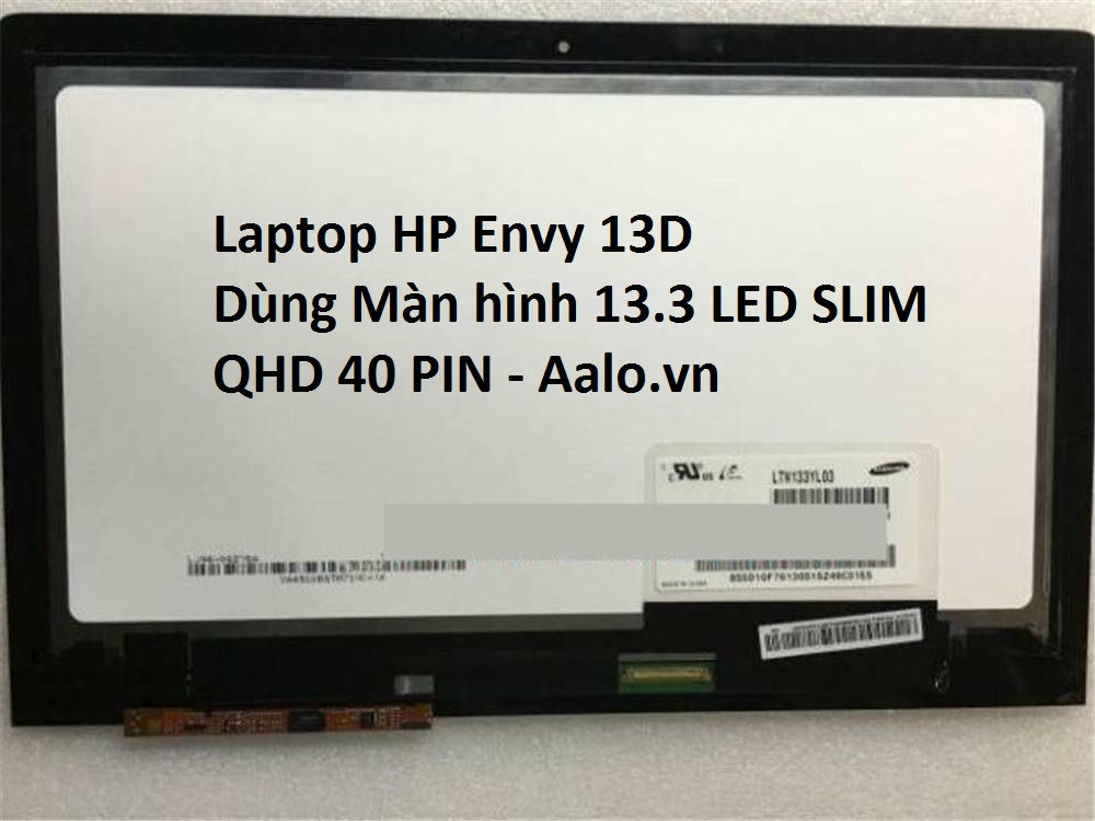 Màn hình Laptop HP Envy 13D - aalo.vn