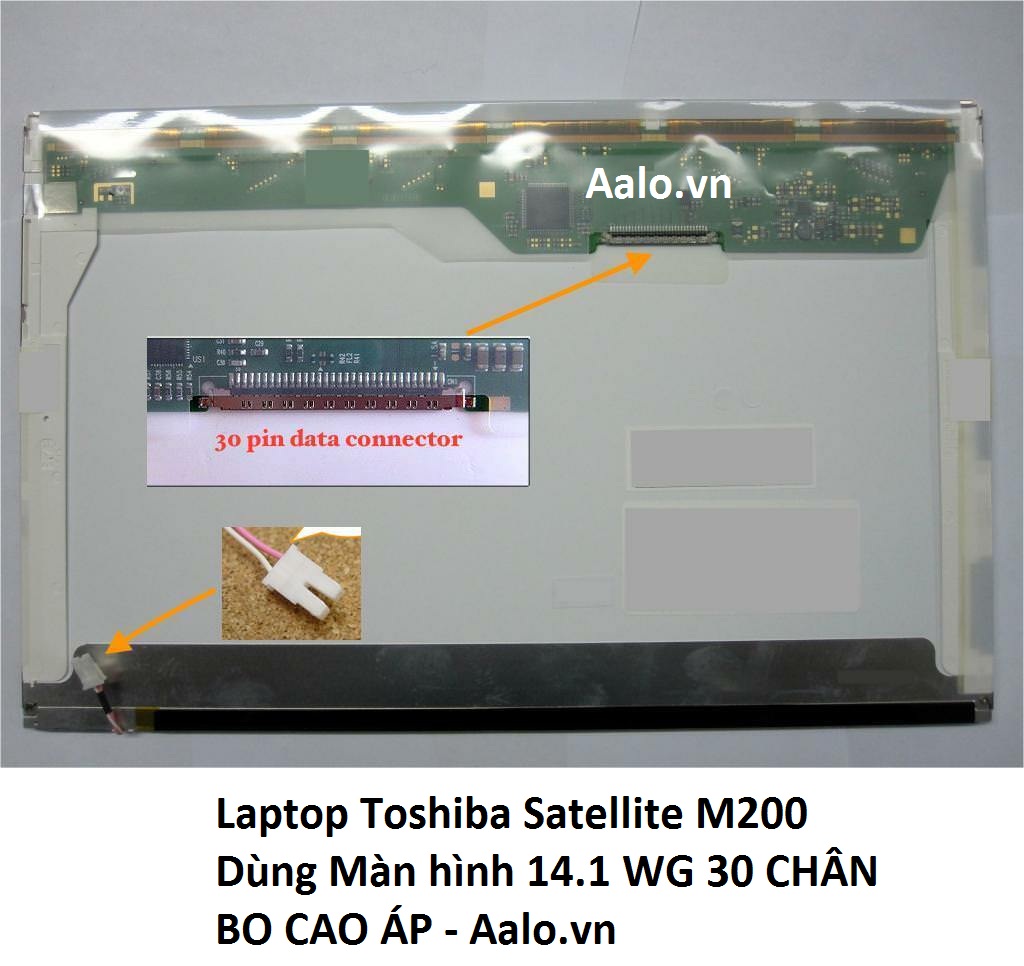 Màn hình Laptop Toshiba Satellite M200 - Aalo.vn
