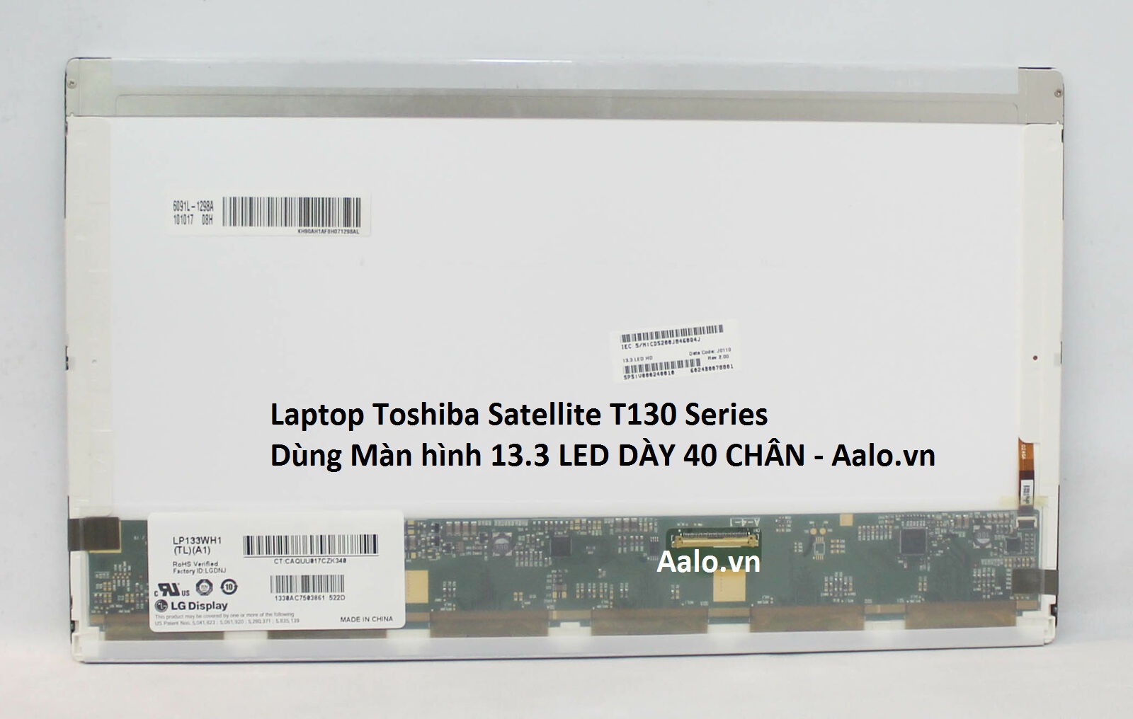 Màn hình Laptop Toshiba Satellite T130 Series - Aalo.vn
