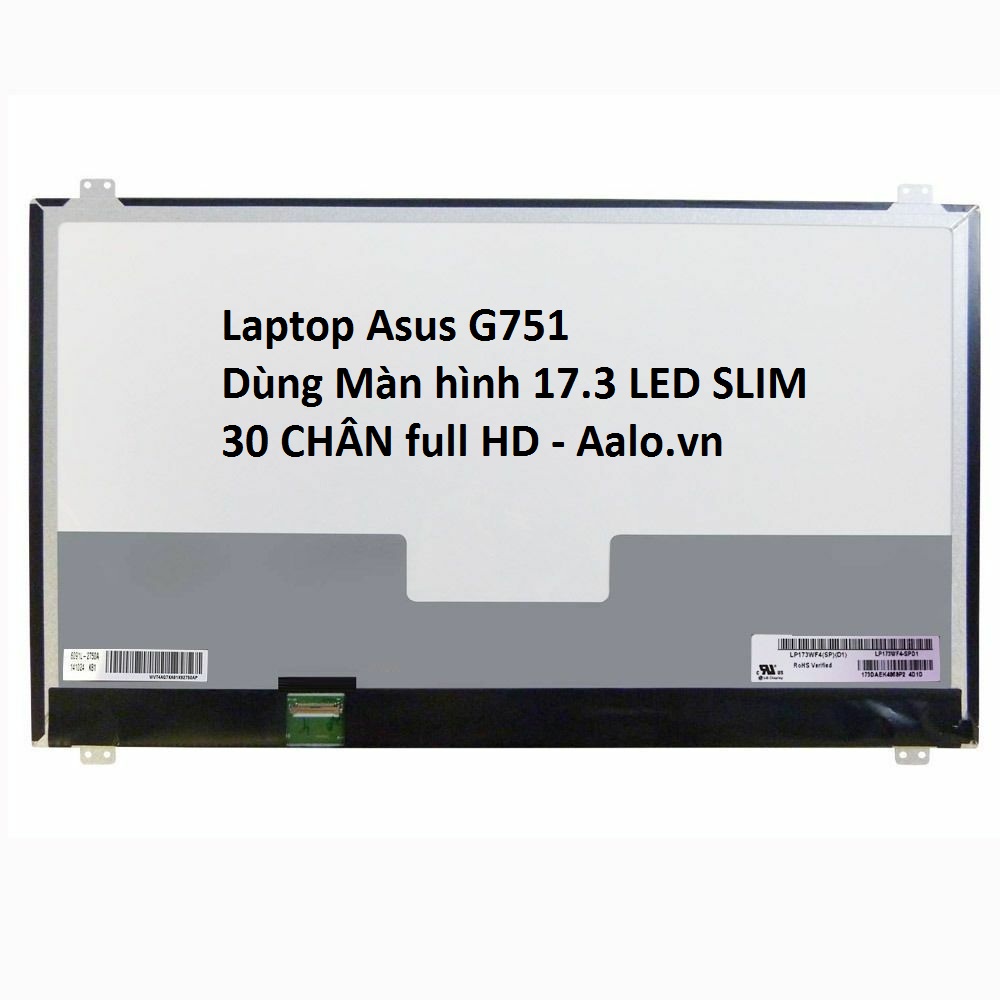 Màn hình laptop Asus G751 - Aalo.vn