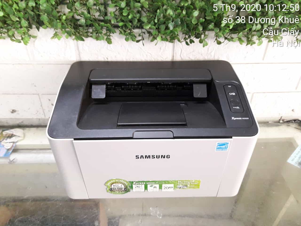 Máy In Laser Samsung Xpress M-2020 ( tặng hộp mực mới , dây nguồn , dây USB mới ) - aalo.vn