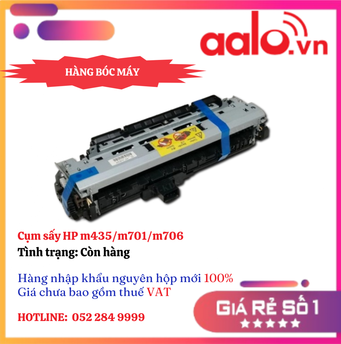 Cụm sấy HP m435/m701/m706 - HÀNG BÓC MÁY