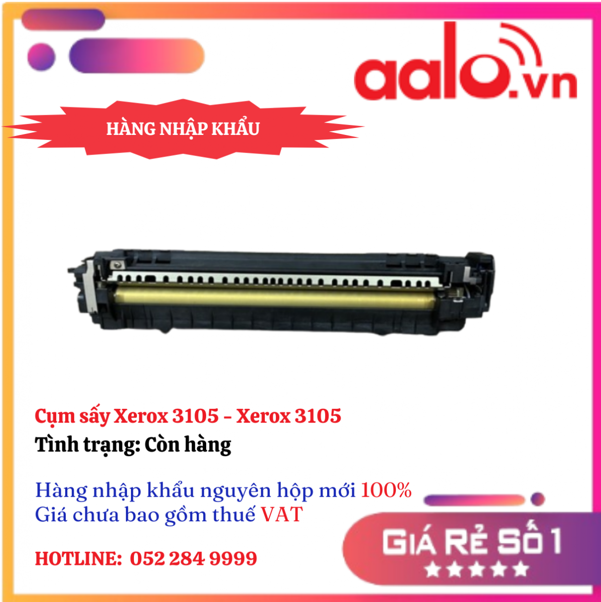 Cụm sấy Xerox 3105 - HÀNG NHẬP KHẨU