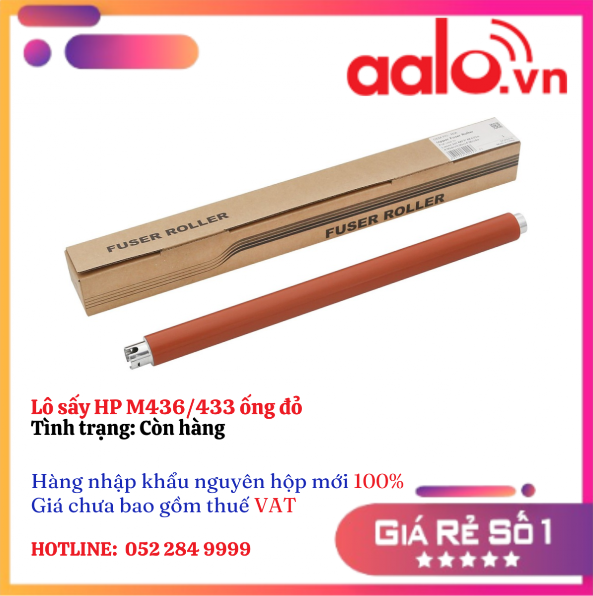 Lô sấy HP M436/433 ống đỏ