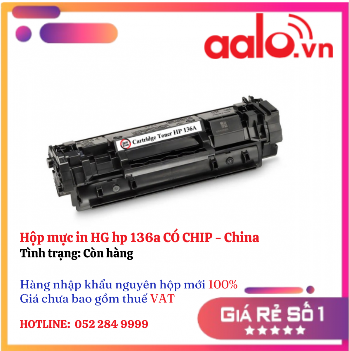 Hộp mực in HG hp 136a có chíp - China