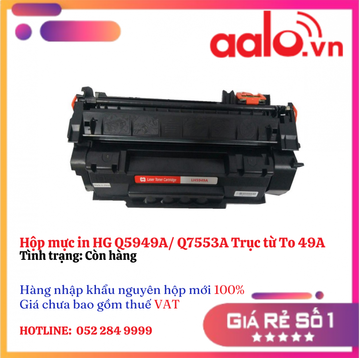 Hộp mực in HG  Q5949A/ Q7553A Trục từ To 49A