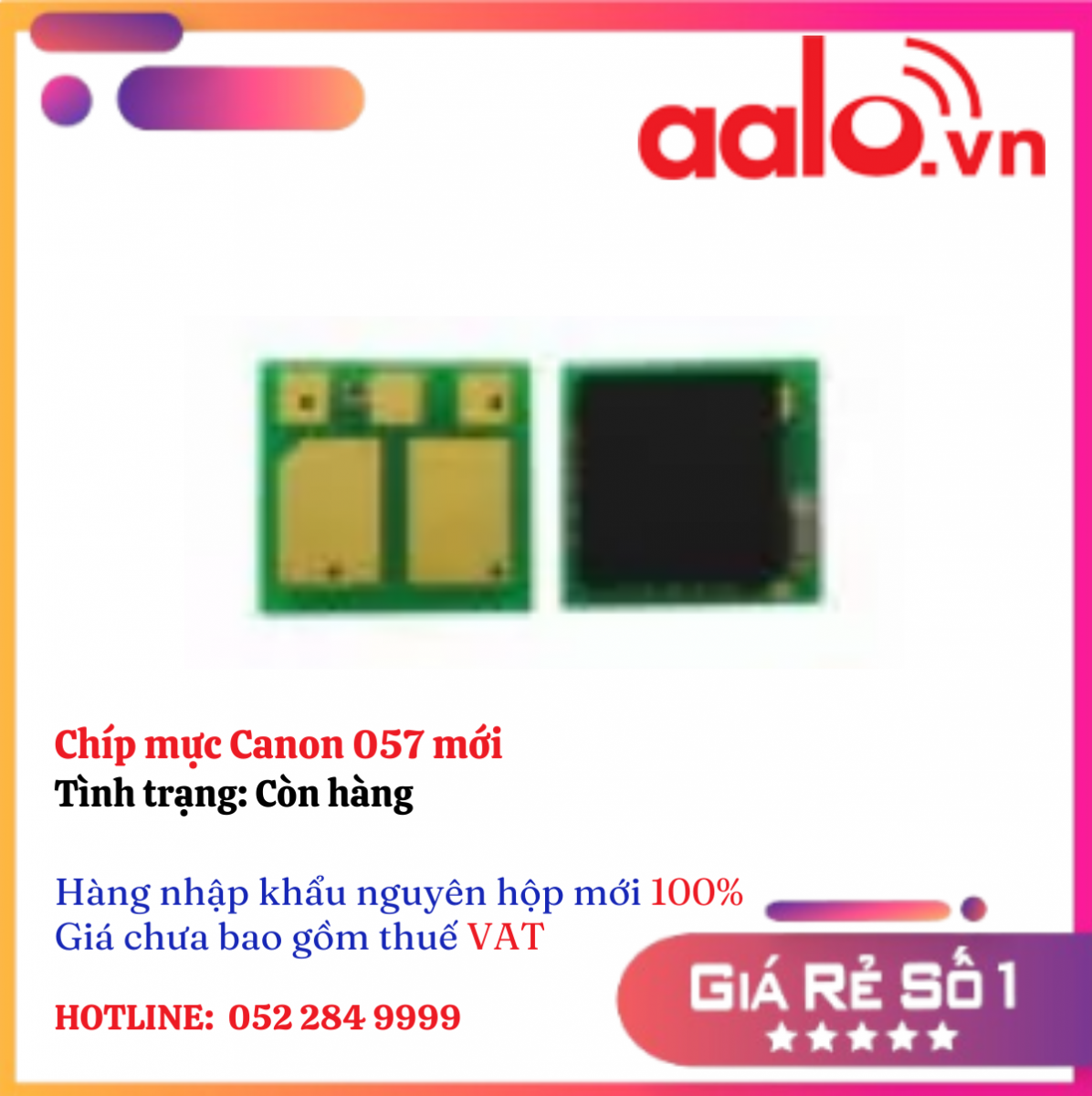 Chíp mực Canon 057 - HÀNG MỚI