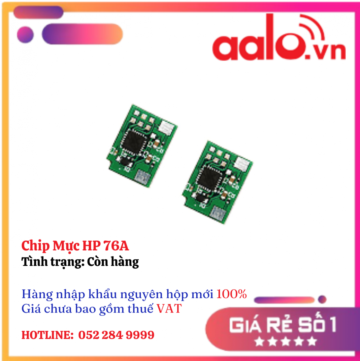 Chip Mực HP 76A