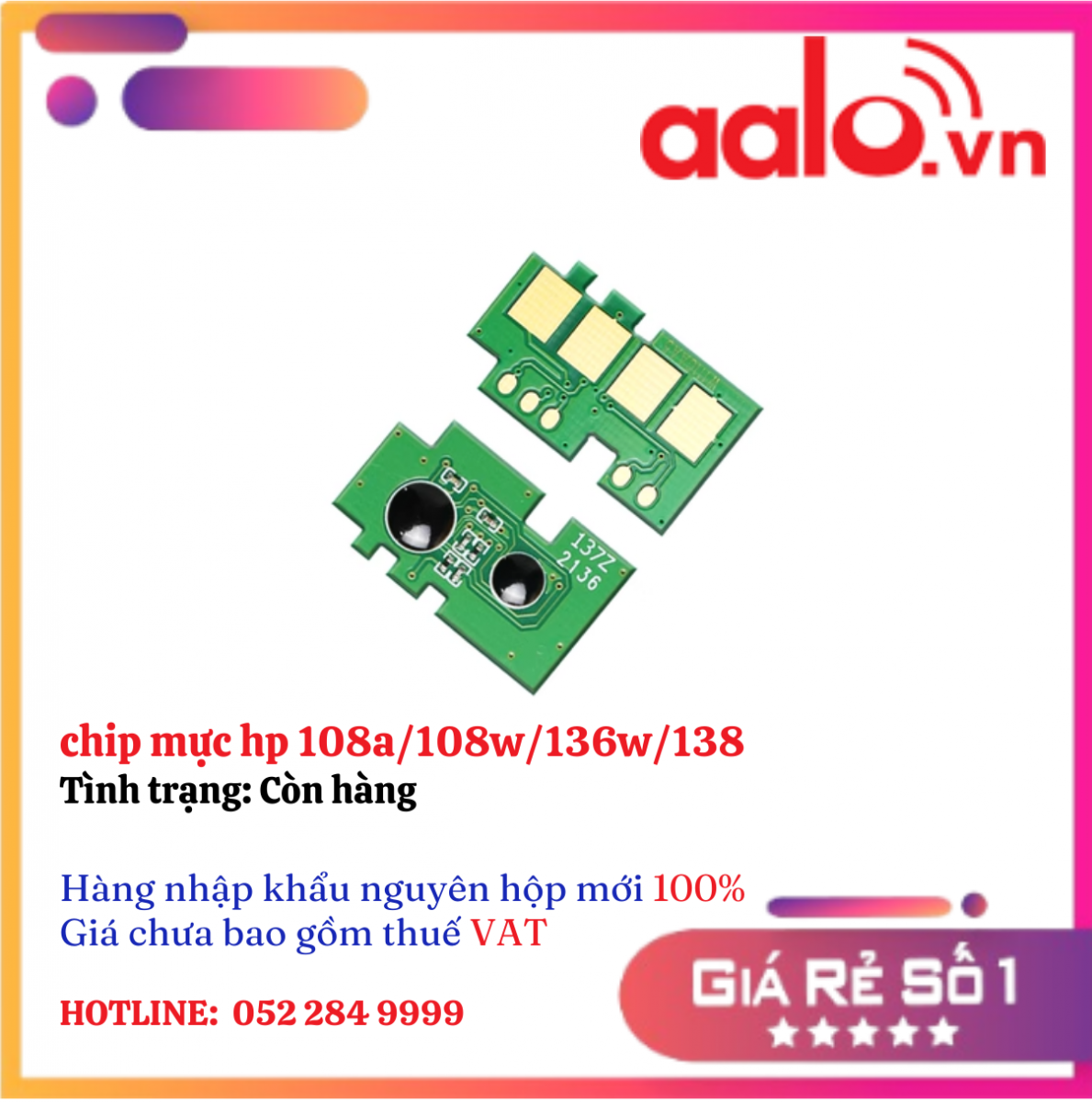 chip mực hp 108a/108w/136w/138