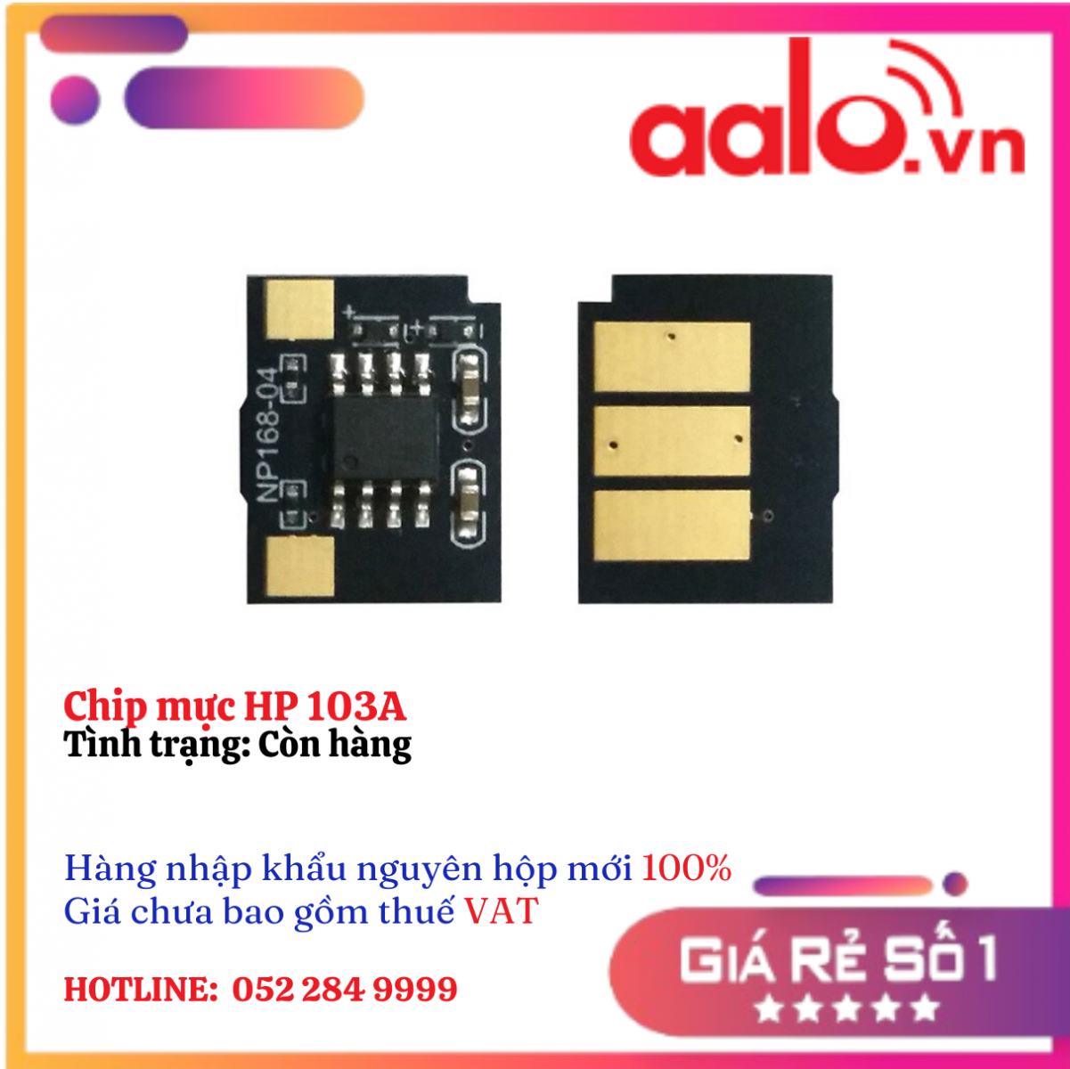 Chip mực HP 103A