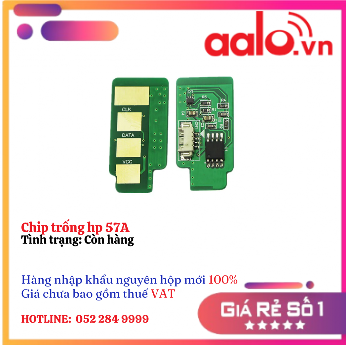 Chip trống hp 57A