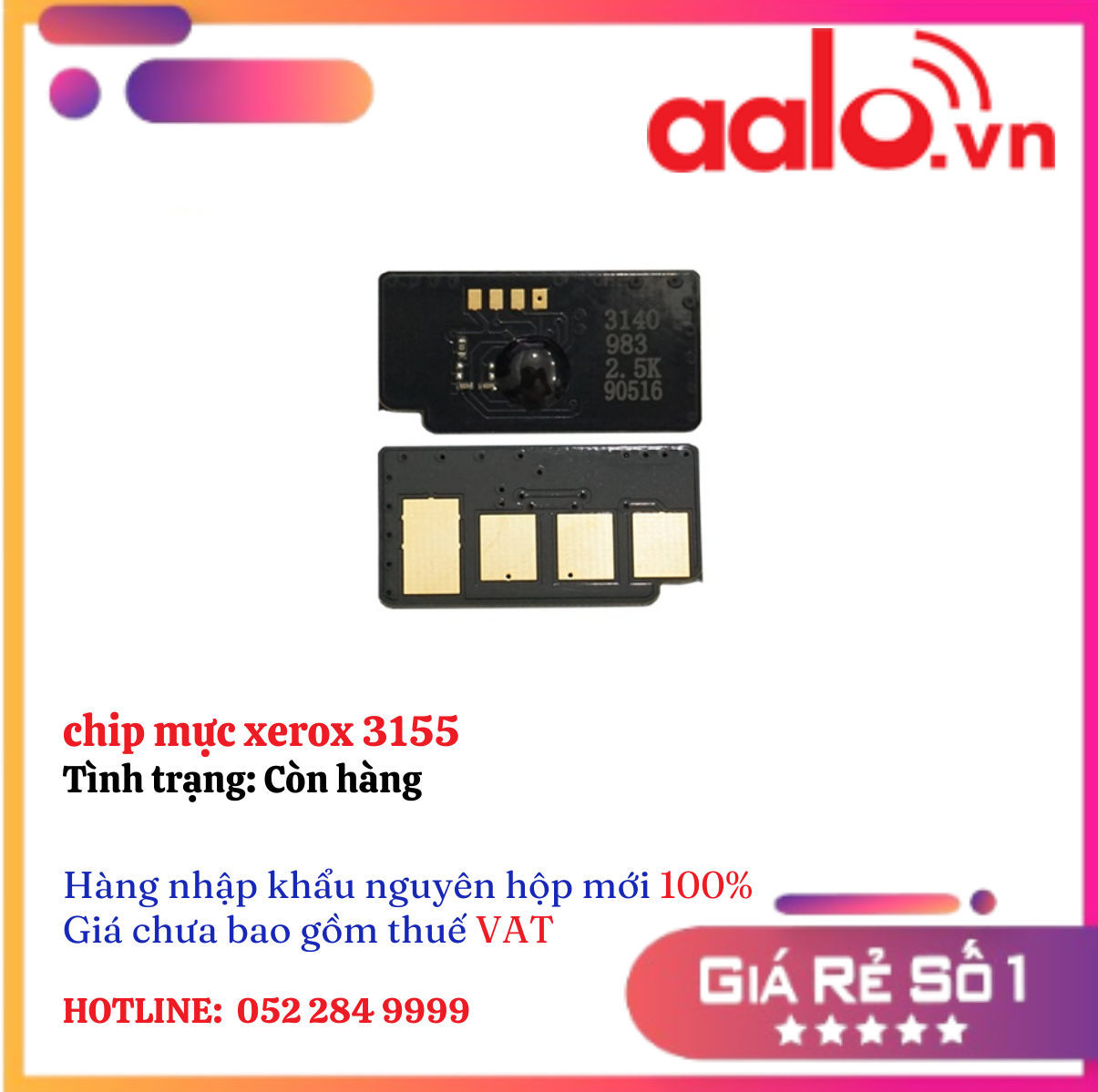 chip mực xerox 3155