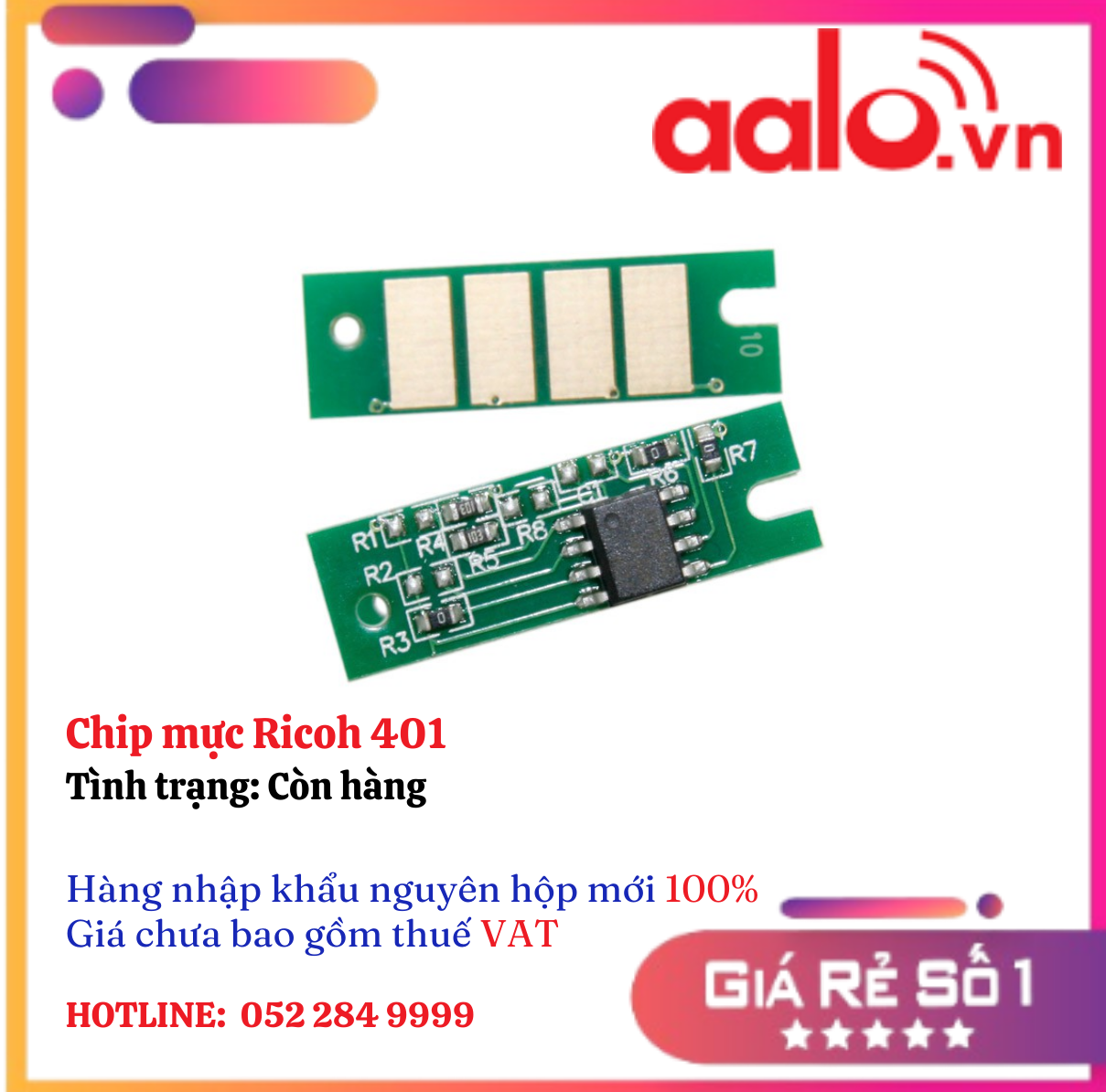 Chip mực Ricoh 401