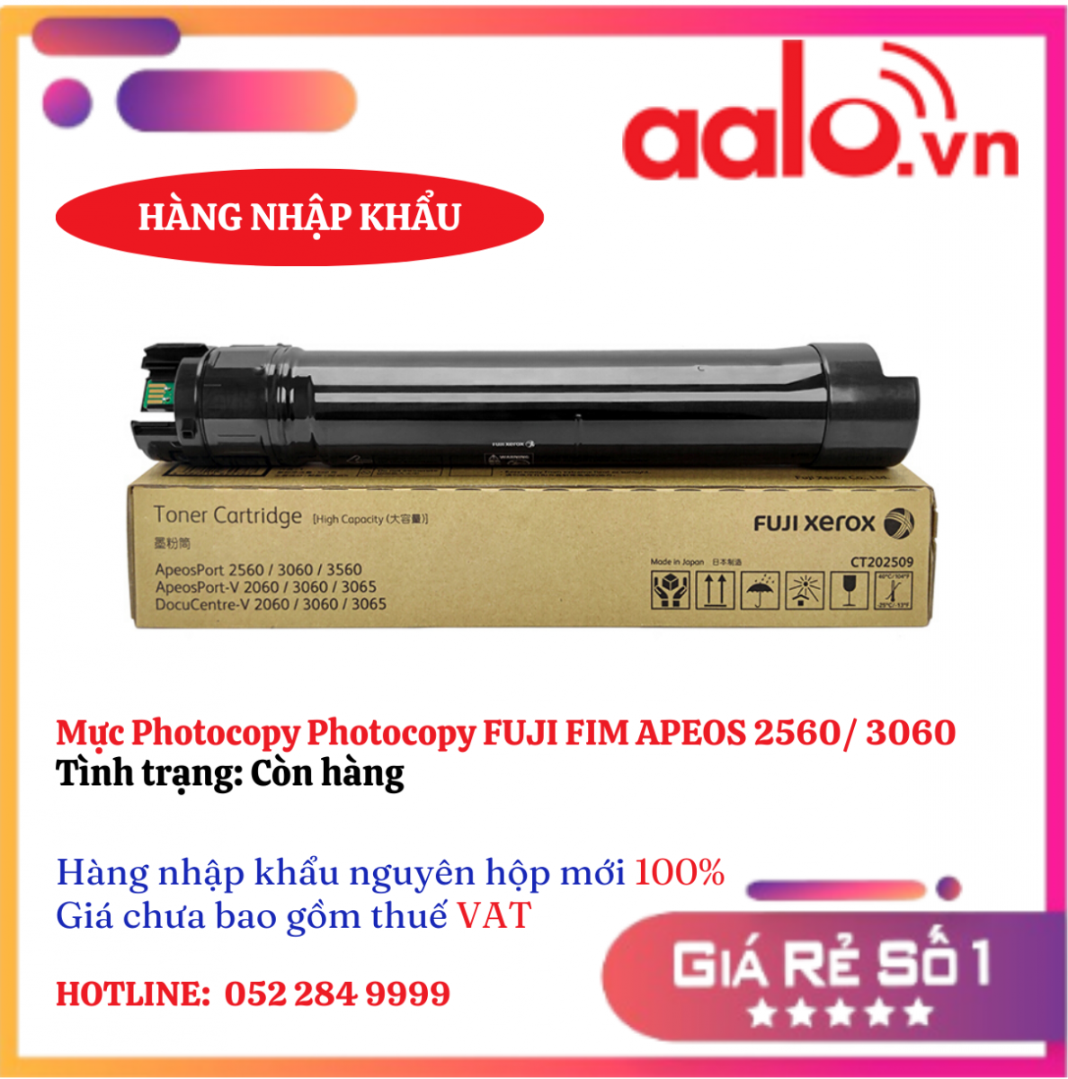 Mực Photocopy Photocopy FUJI FIM APEOS 2560/ 3060 / 3560 (25k PAGES) - Nhâp Khẩu