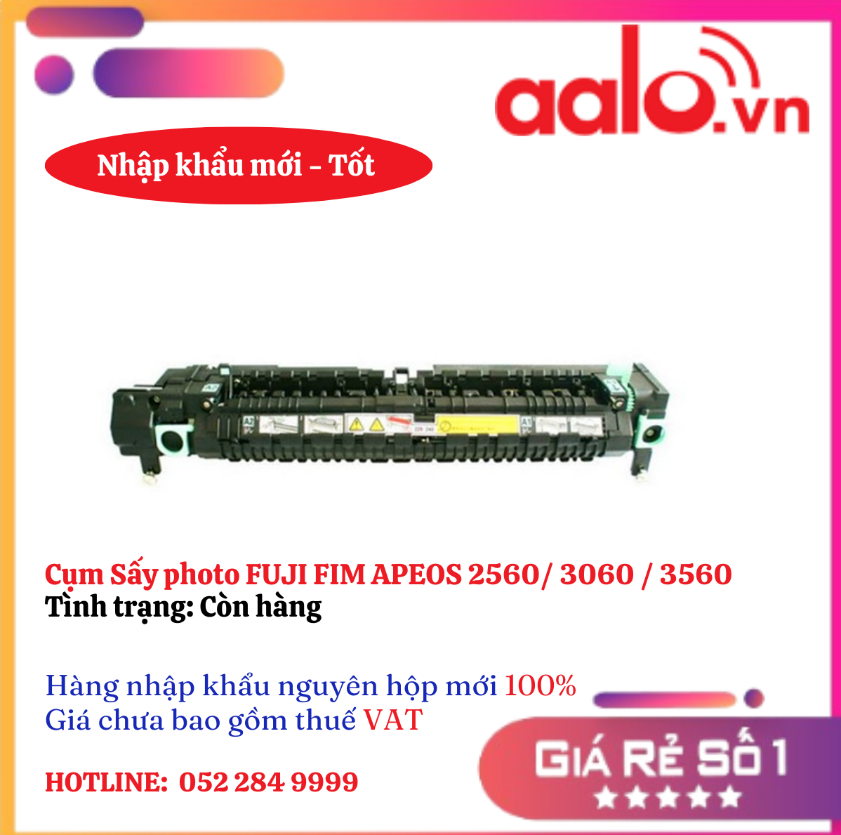 Cụm Sấy photo FUJI FIM APEOS 2560/ 3060 / 3560(Nhập khẩu mới - Tốt )