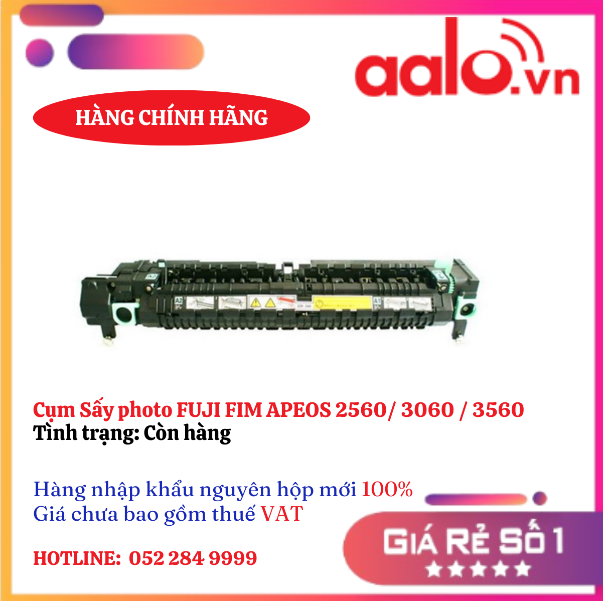 Cụm Sấy photo FUJI FIM APEOS 2560/ 3060 / 3560 (Chính Hãng mới - Không VAT )