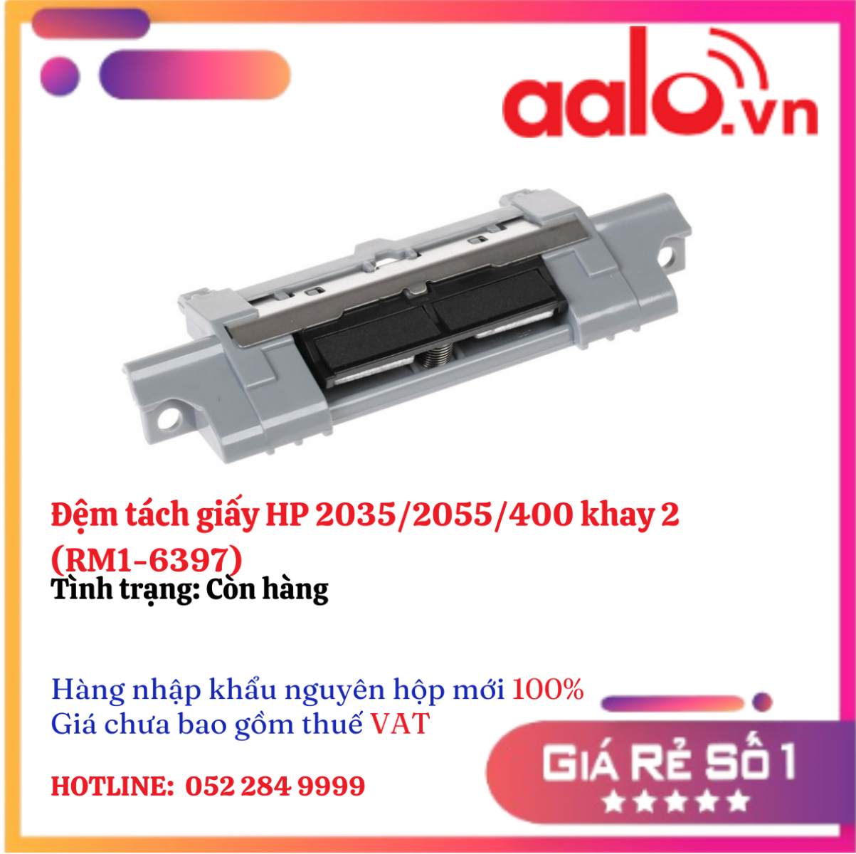 Đệm tách giấy HP 2035/2055/400 khay 2 (RM1-6397)