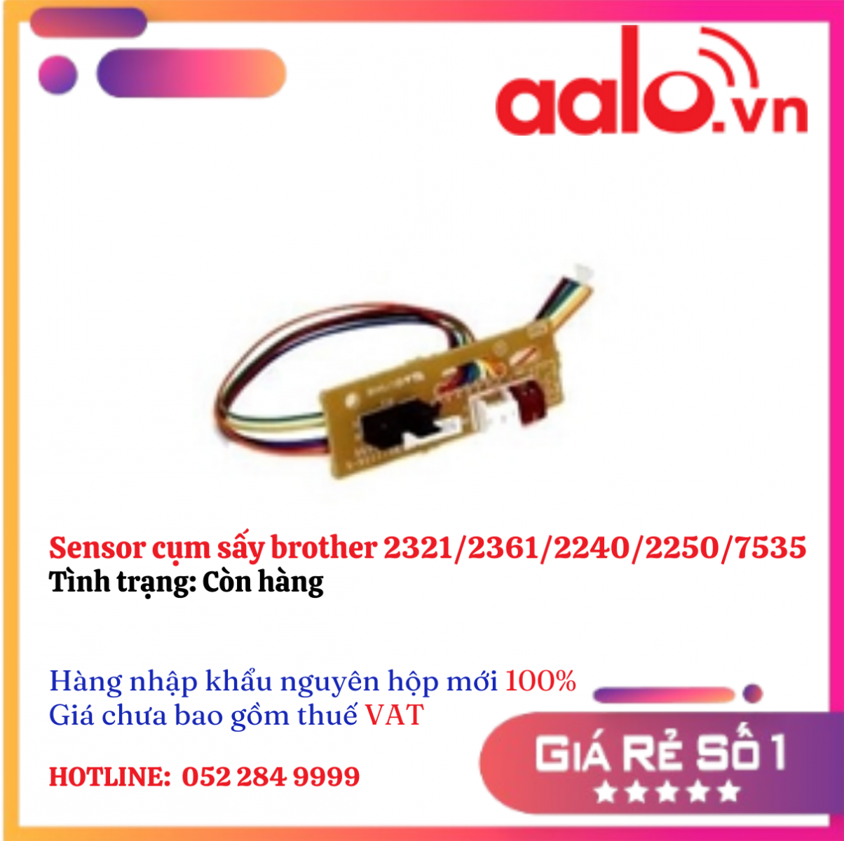 Sensor cụm sấy brother 2321/2361/2240/2250/7535