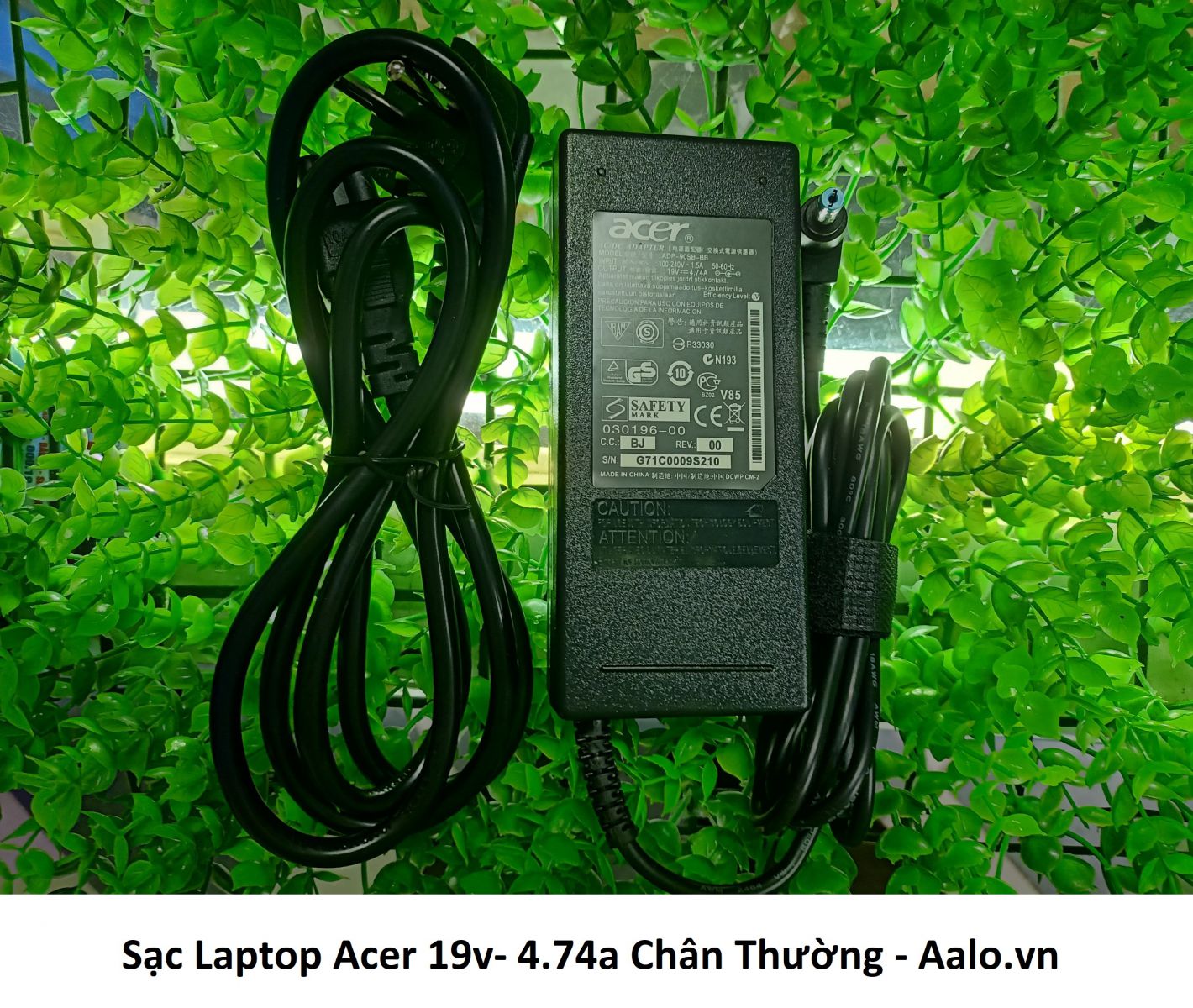 Sạc Laptop Acer 19v- 4.74a Chân Thường - Aalo.vn
