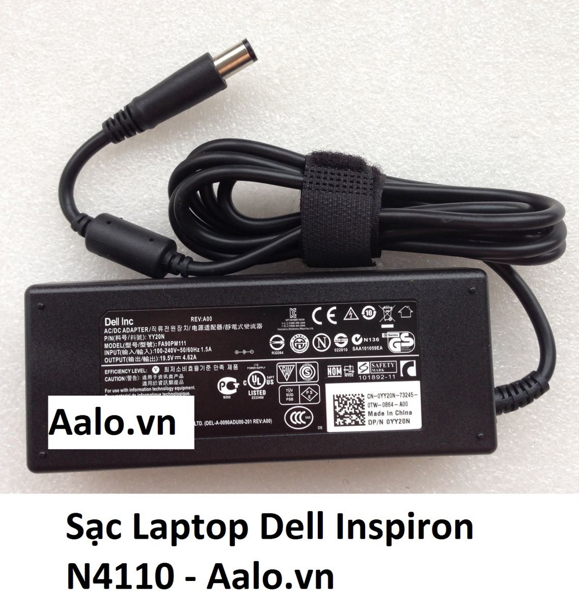 Sạc Laptop Dell Inspiron N4110 - Aalo.vn