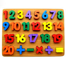 Bảng ghép 20 chữ số và phép tính bằng gỗ ( giúp bé phát triển tư duy sớm) - aalo.vn