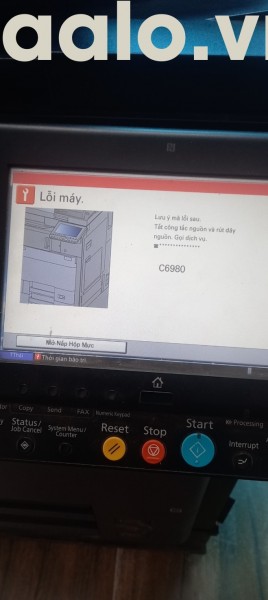 Sửa  Máy photocopy Kyocera TASKalfa 6002i - Error Code: C6980 aalo.vn