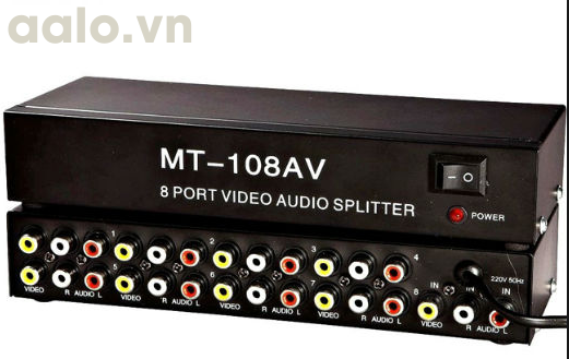 Bộ CHIA tín hiệu Audio Video ( AV ) 1 ra 8