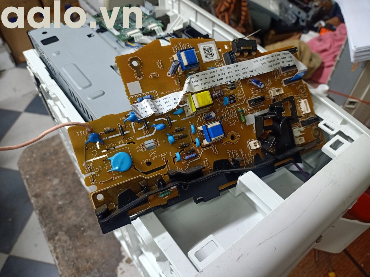 Vỉ cao áp Máy In HP M203D/ M203DN/ M203DW/ M227fdw/ M227sdn/ M227sdn - aalo.vn sửa nỗi in kẹt ra nửa giấy