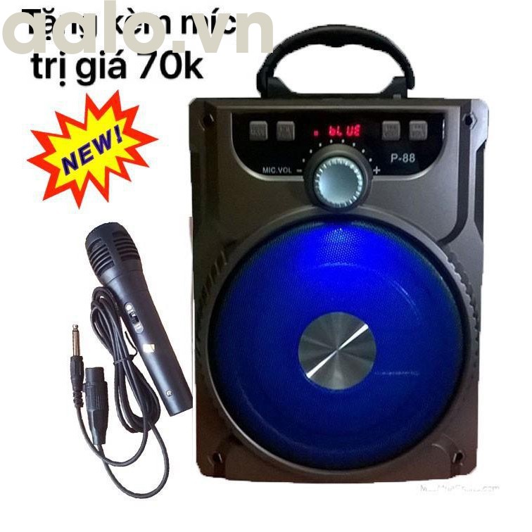 Loa Kéo Bluetooth P88/P89 Tặng Kèm Micro Hát Karaoke Cực Hay - LOA KÉO DI DỘNG ÂM THANH CỰC HAY - aalo.vn